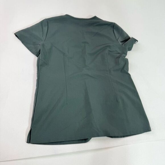 Figs Casma Crub Top Womens XS Green Sage Technical Collection Shirt - Picture 4 of 7